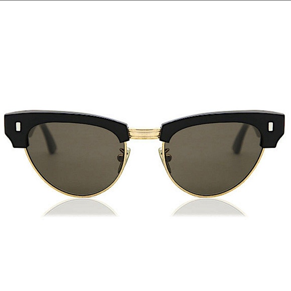 Celine CL 40059U Metal Womens Aviator Sunglasses Black 51mm - Picture 5 of 9